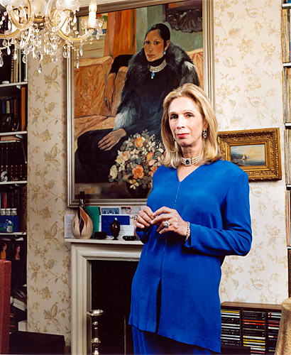 Lady Colin Campbell, Independent on Sunday Review - National Portrait Gallery 
  ref: x127130, direct link on contacts page